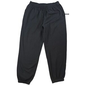 thisisneverthat Men Large‎ Black BIG Sweatpants Fleece Joggers